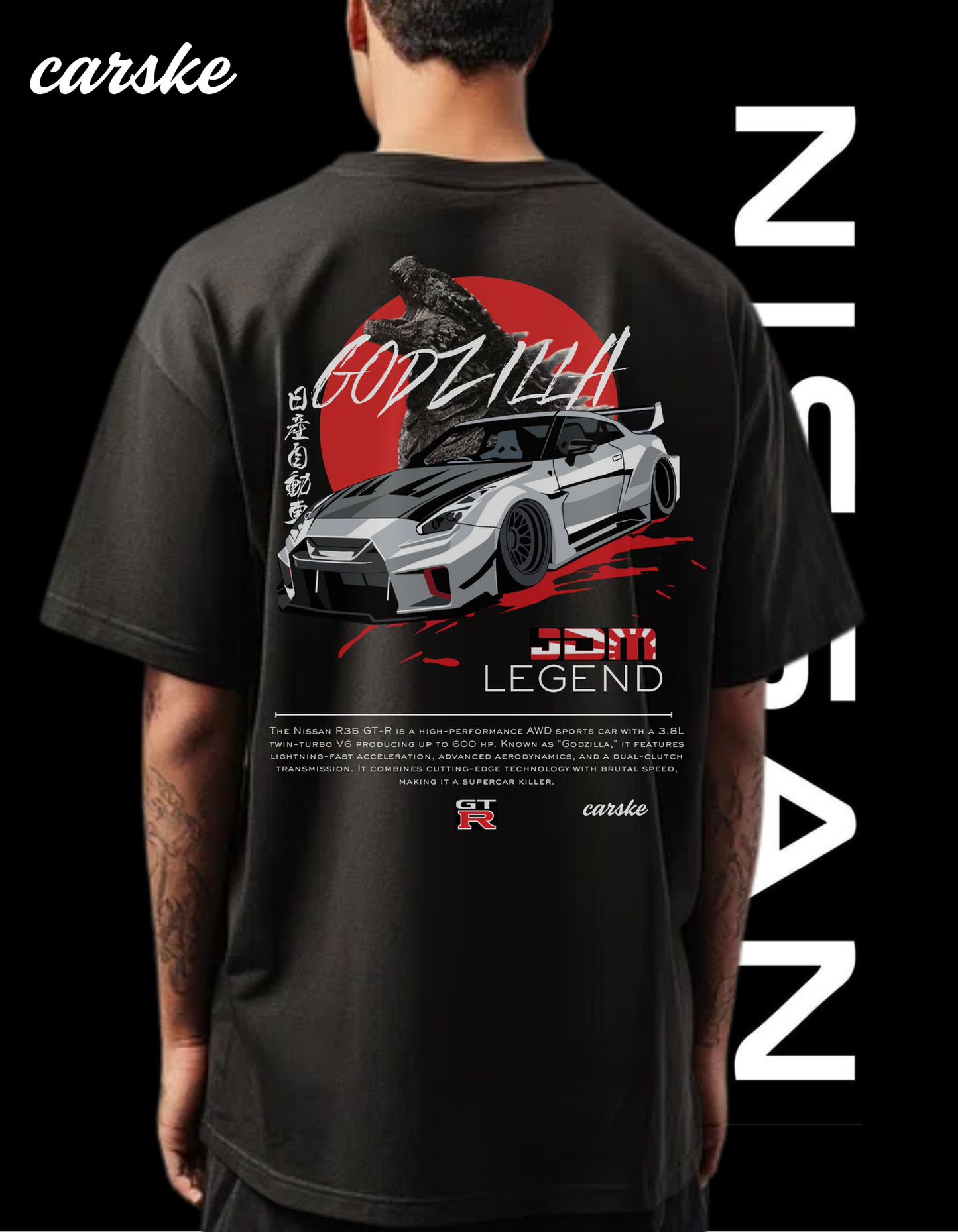 NISSAN R35 | GODZILLA T-SHIRT